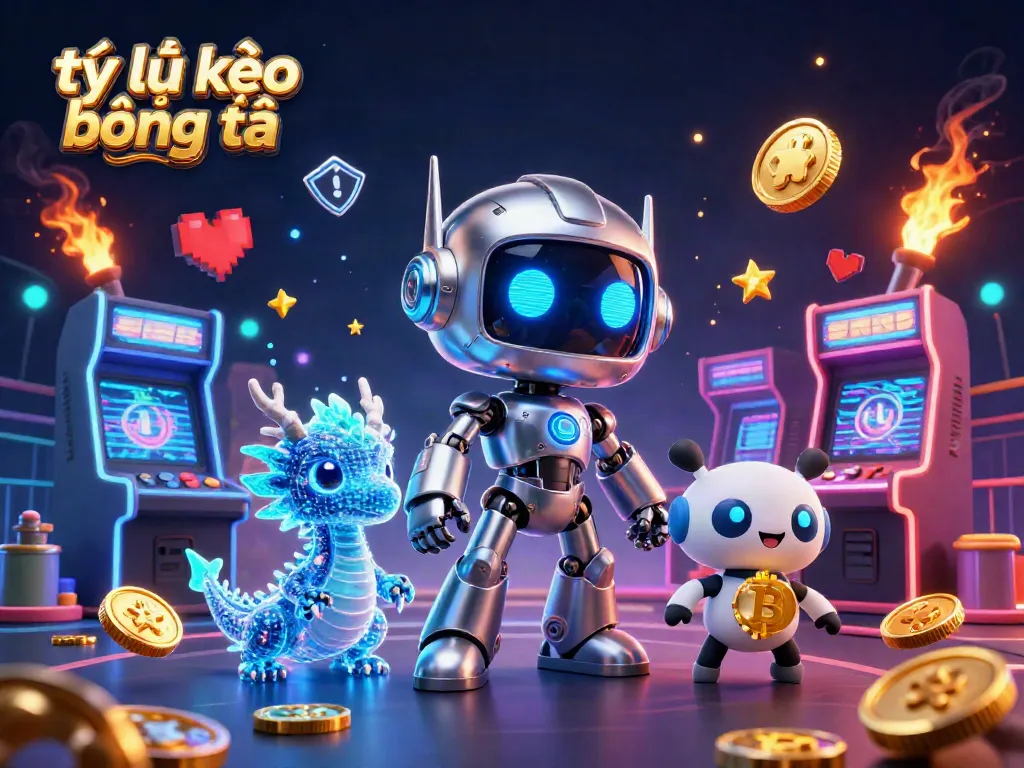 Bet on tỷ lệ kèo bóng đá with a unique blend of sports and casino excitement, featuring vibrant gaming elements.